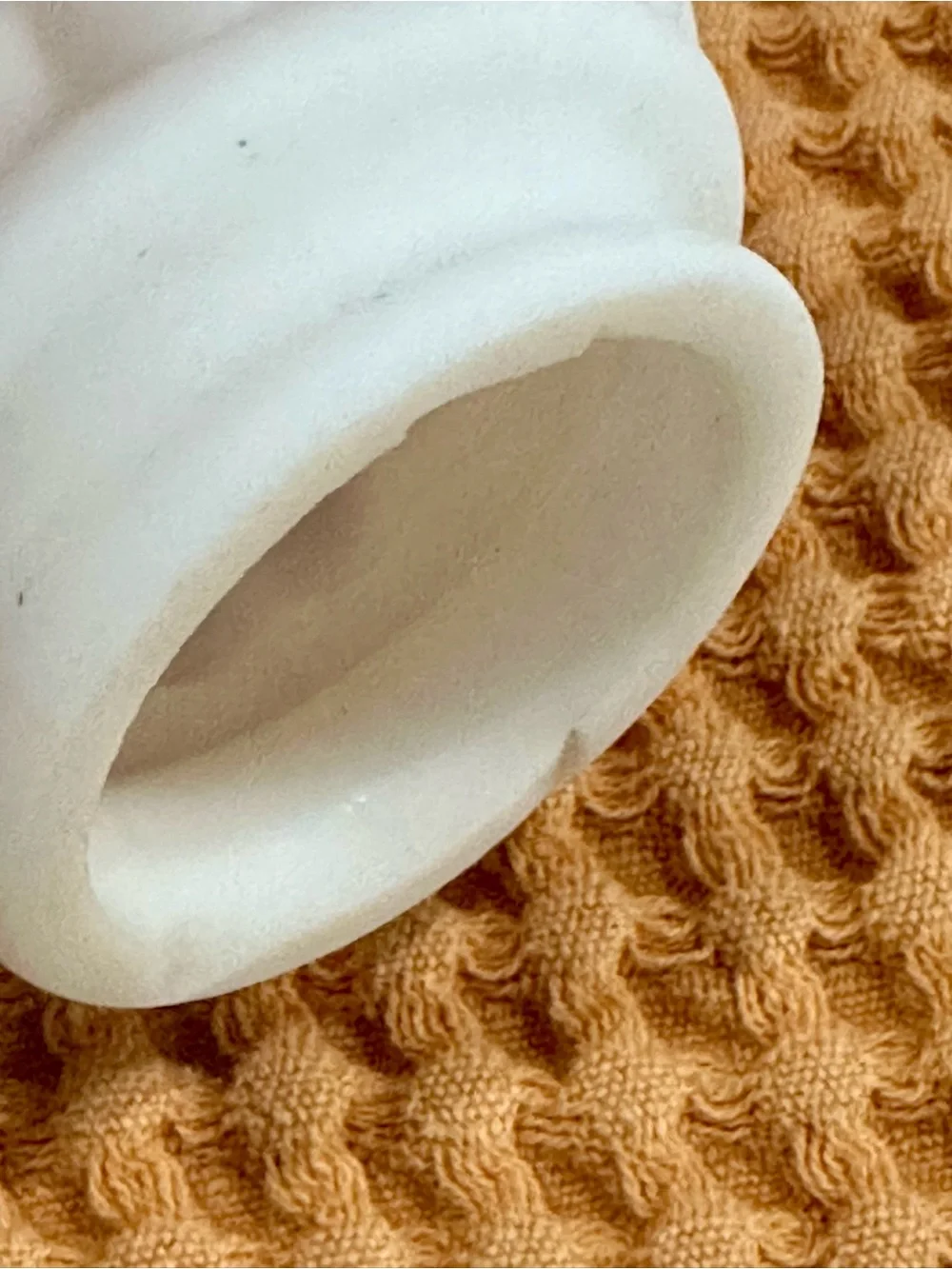 White Decorative Milk Glass Shade - Classic Fluted Design - Picture 7 of 9